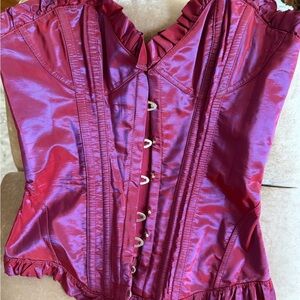 Agent Provocateur Rare Burgundy Corset
